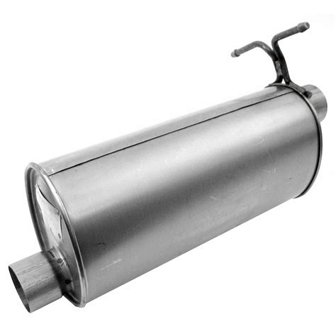 These OE-style exhausts feature an internal design with two tubes and two partitions for premium performance and acoustics. . Walker exhaust muffler